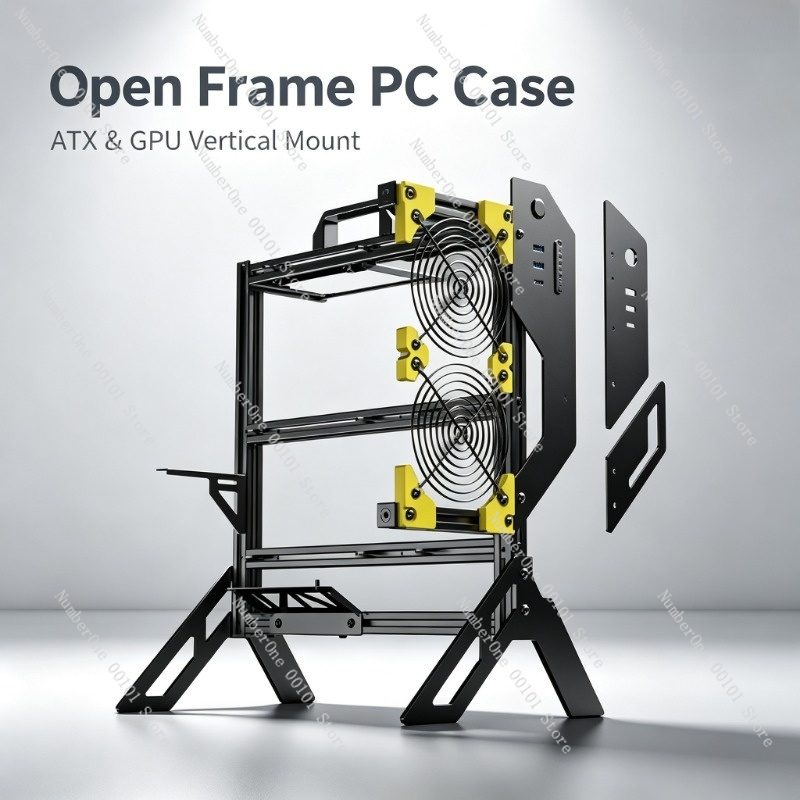 Case per PC in alluminio con t - Aluminum Open Frame Test Bench Water Cooling recensione e prezzo